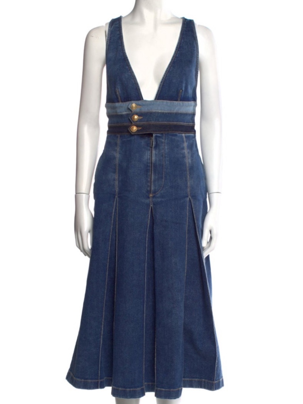 Dsquared Denim Dress - Picture 5 of 7